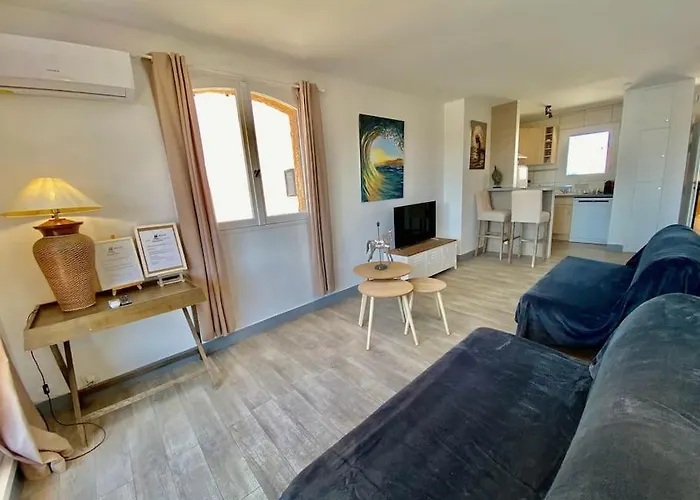 Marinesappartement, 2min Plage, Acces Direct Port