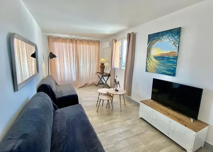 Apartmán Marinesappartement, 2min Plage, Acces Direct Port