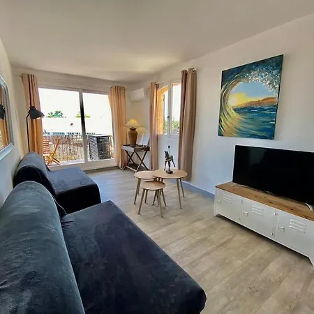 Lägenhet Marinesappartement, 2min Plage, Acces Direct Port Saint-Tropez