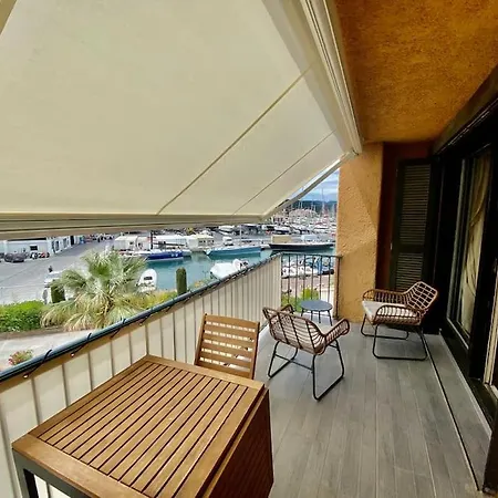 Marinesappartement, 2min Plage, Acces Direct Port Lägenhet