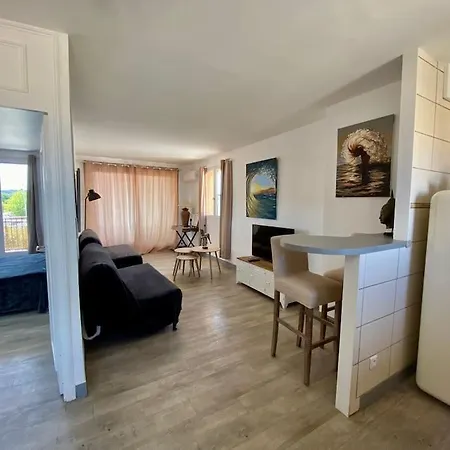Marinesappartement, 2min Plage, Acces Direct Port Lägenhet *