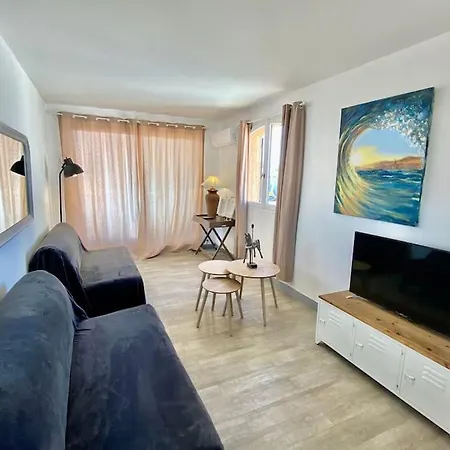 Lägenhet Marinesappartement, 2min Plage, Acces Direct Port